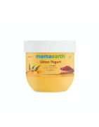 MamaEarth Ubtan Yogurt With Turmeric & Saffron, 200ml For Deep Moisturization